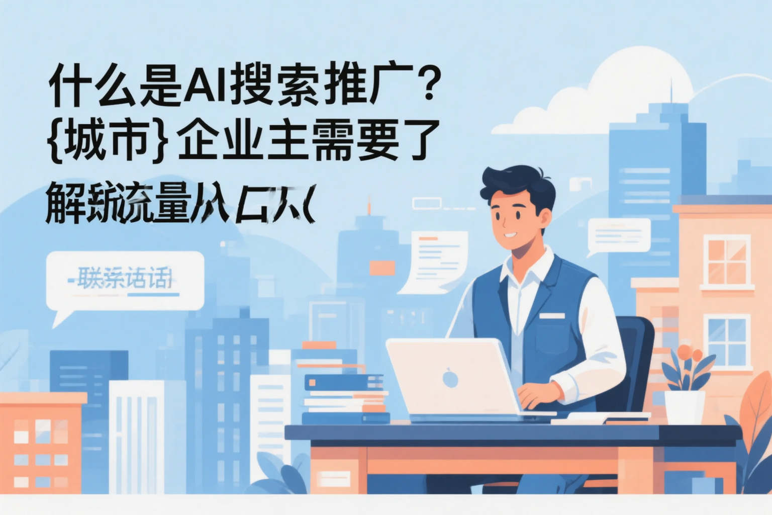 什么是AI搜索推广?信阳企业主需要了解的新流量入口