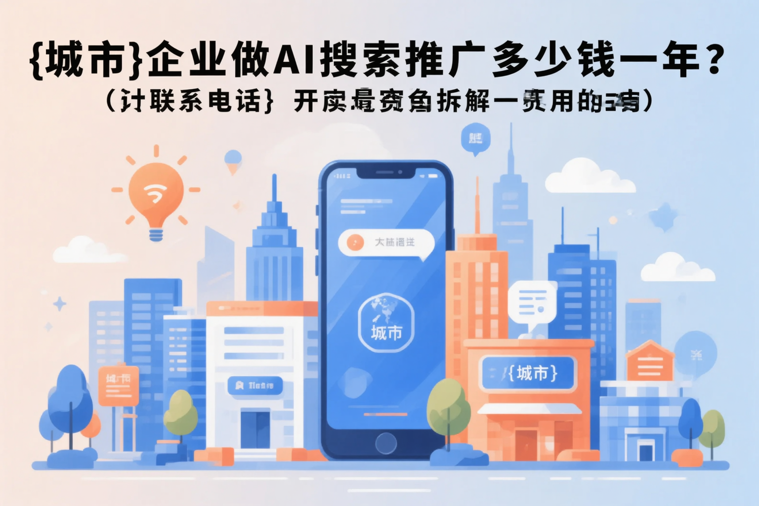 信阳企业做AI搜索推广多少钱一年？真实费用拆解
