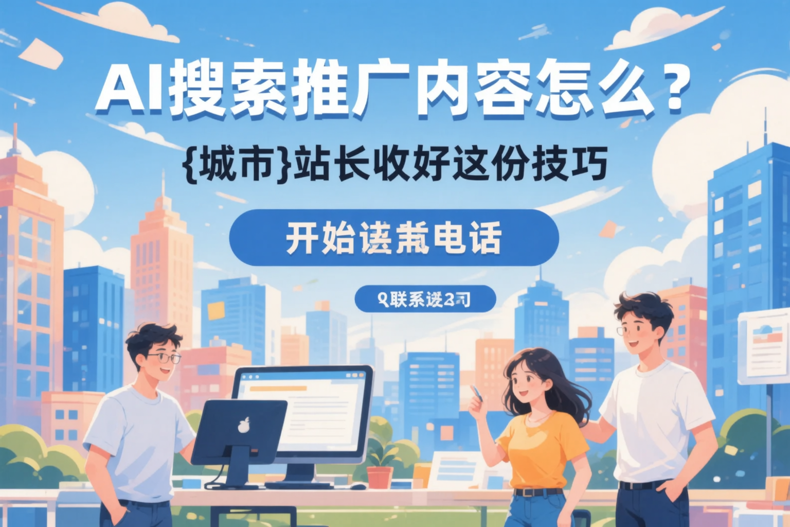 AI搜索推广内容怎么写？信阳站长收好这份技巧