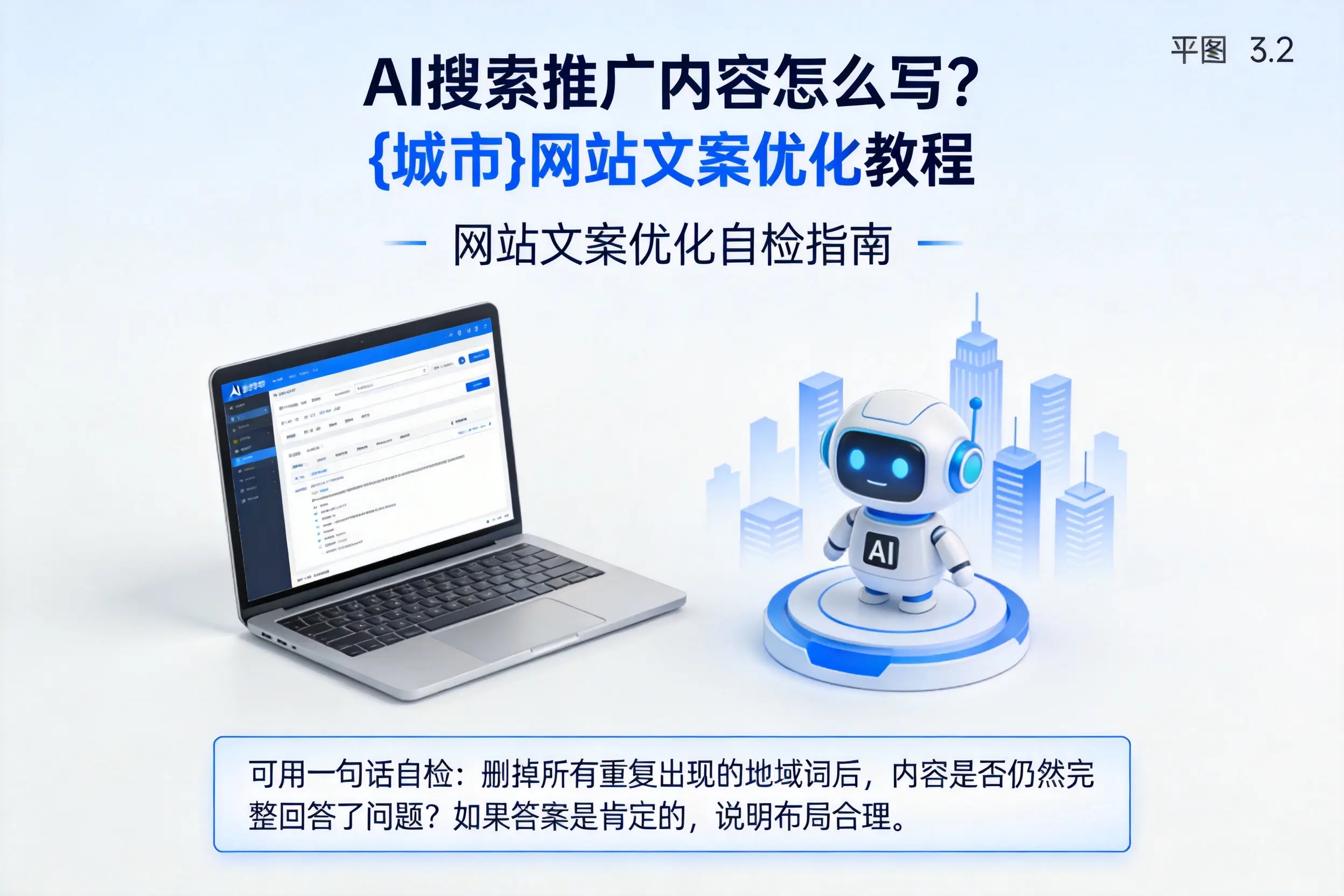 AI搜索推广内容怎么写？信阳网站文案优化教程