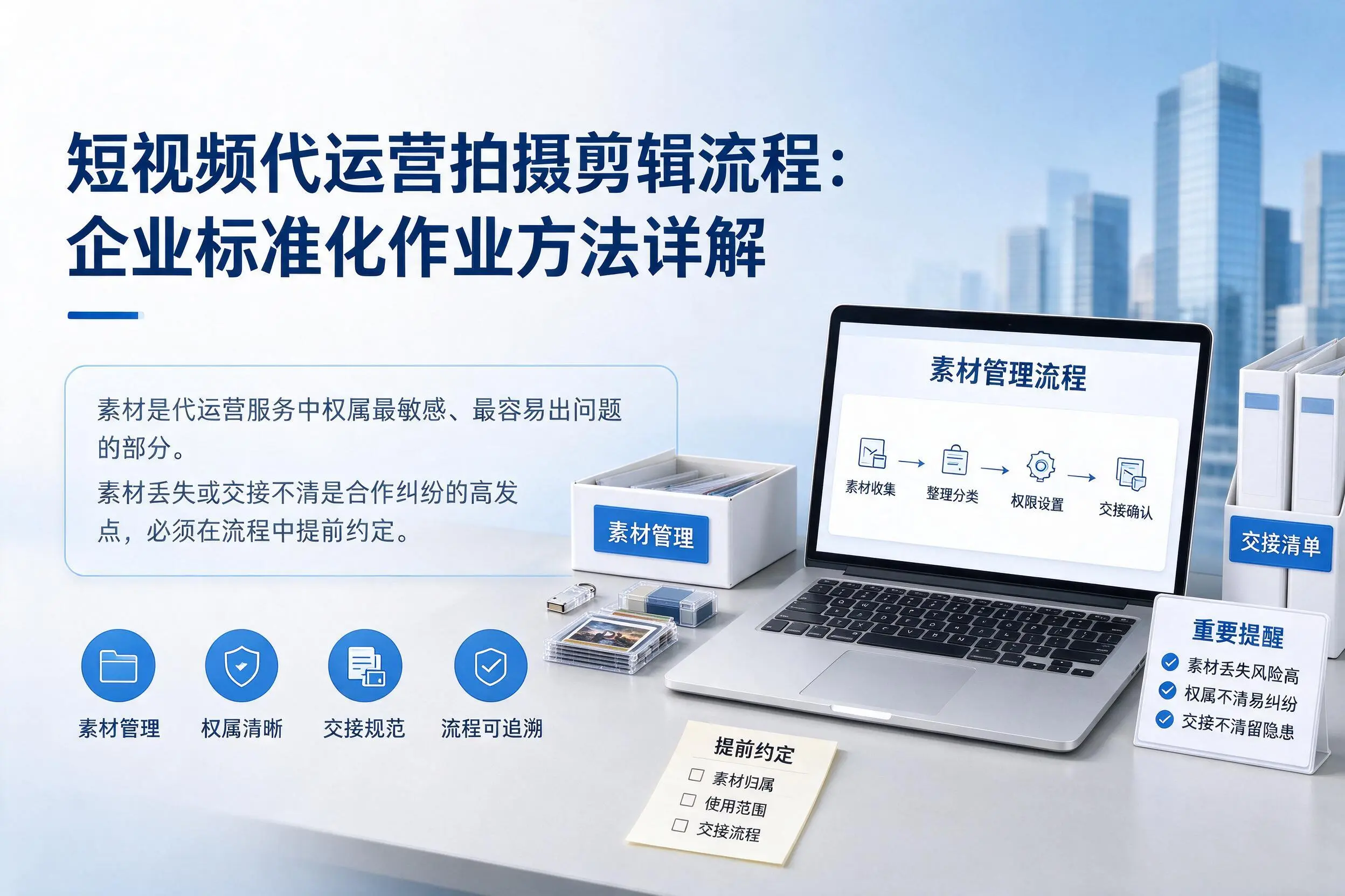短视频代运营拍摄剪辑流程:信阳企业标准化作业方法详解