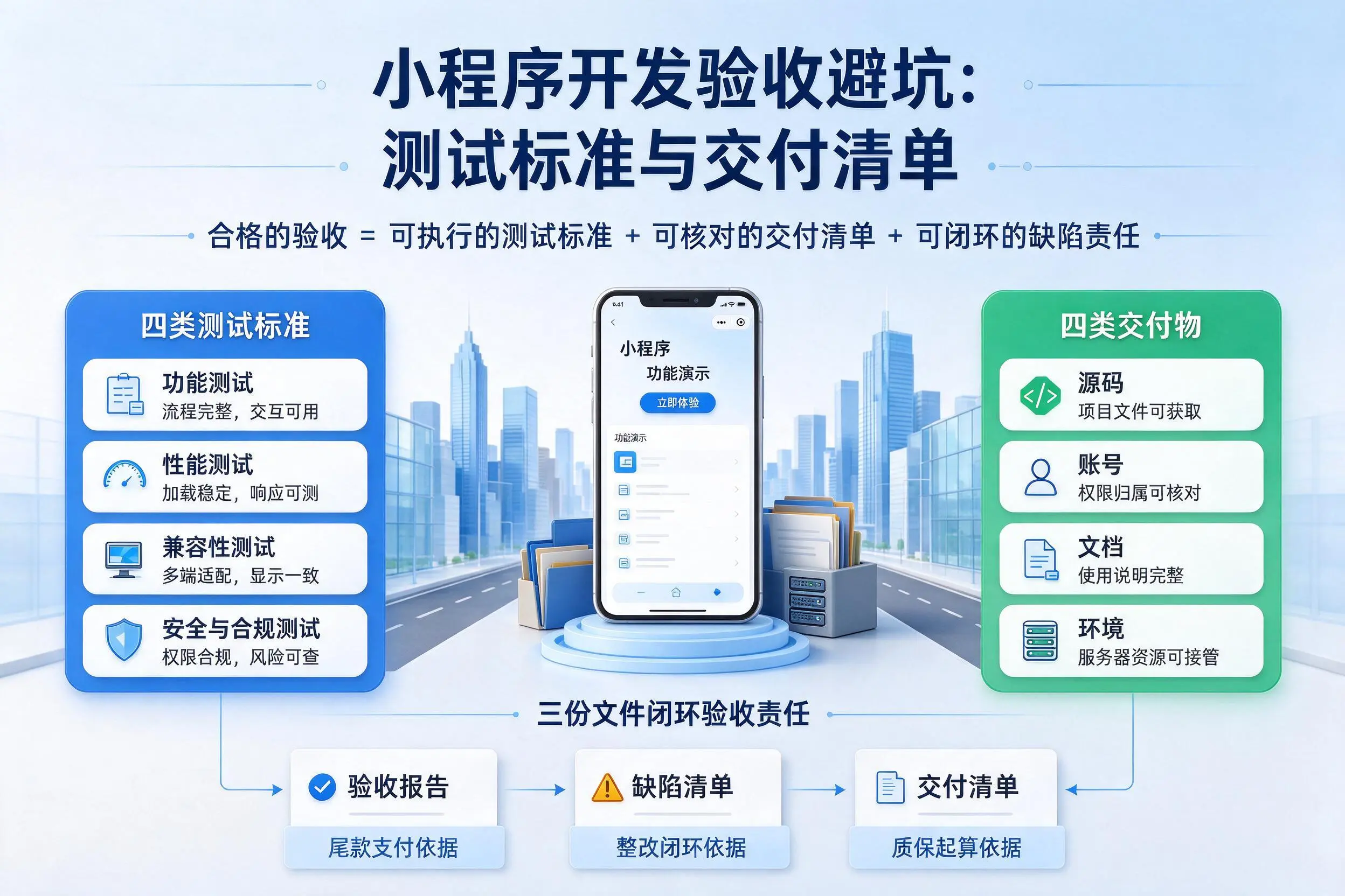 信阳小程序开发验收避坑：测试标准与交付清单