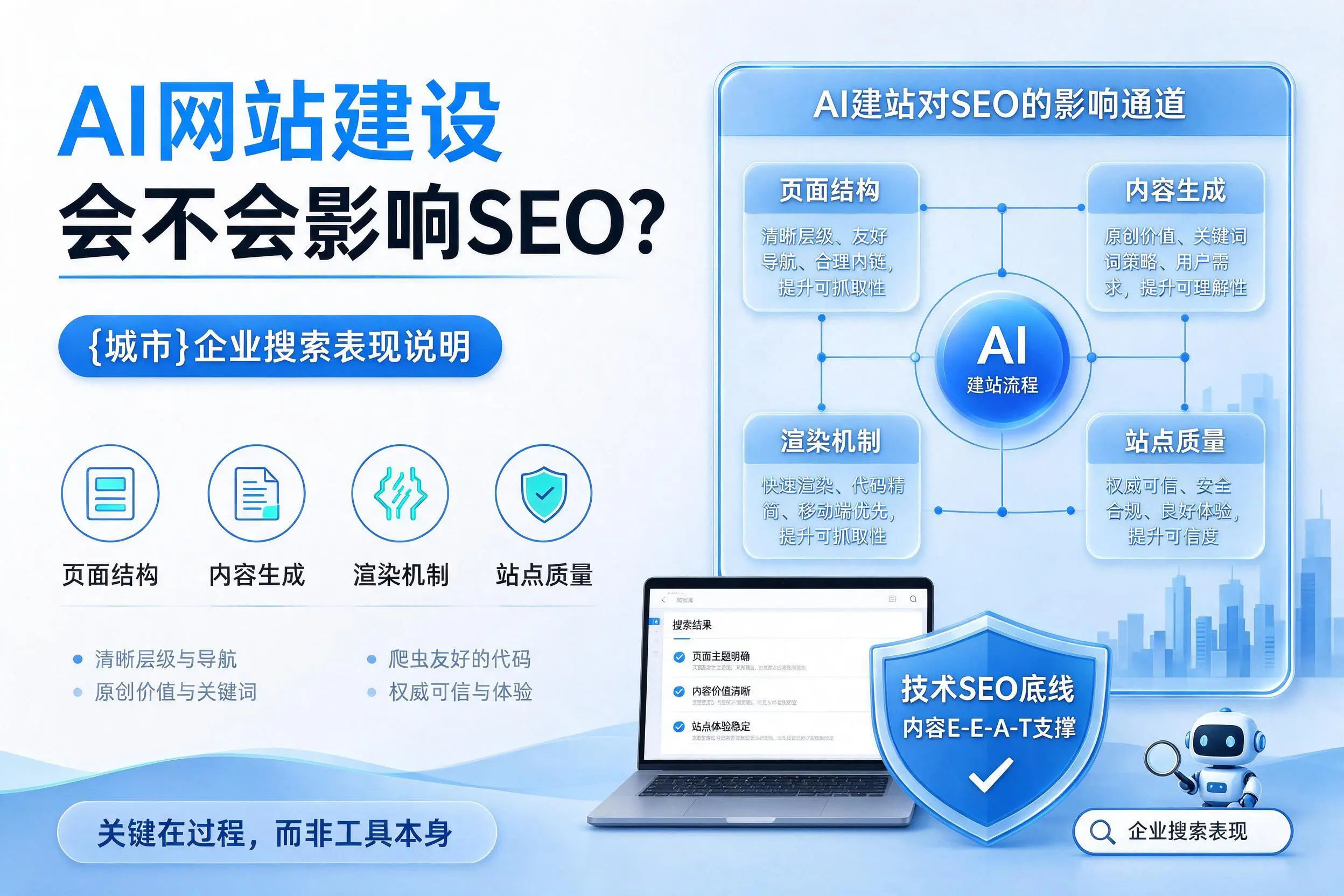 AI网站建设会不会影响SEO？信阳企业搜索表现说明