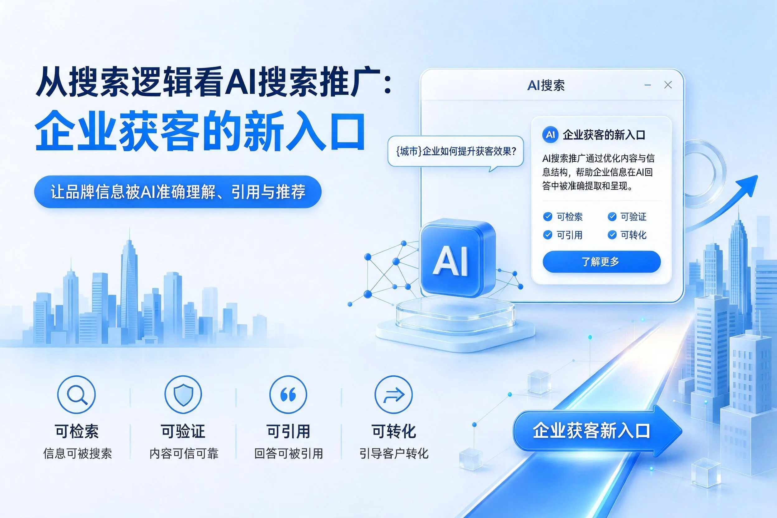 从搜索逻辑看AI搜索推广:信阳企业获客的新入口